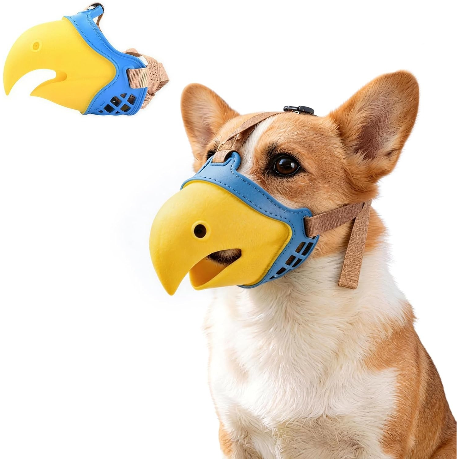 Dog Muzzle Silicone - Bozal para Perro, Bozal Suave para