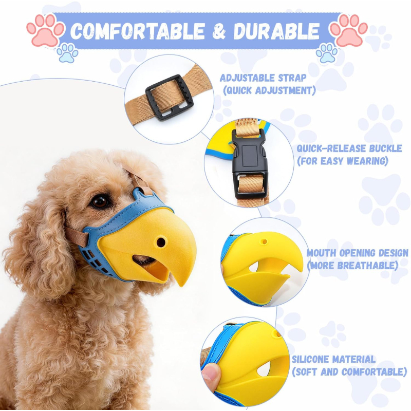 Bozal para Perro, Bozal Suave  - Dog Muzzle Silicone reseña y precio