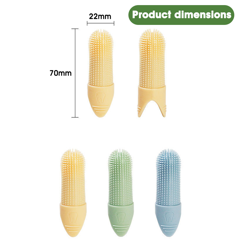 Juego de Cepillos Dentales de  - Dog Muzzle Silicone reseña y precio