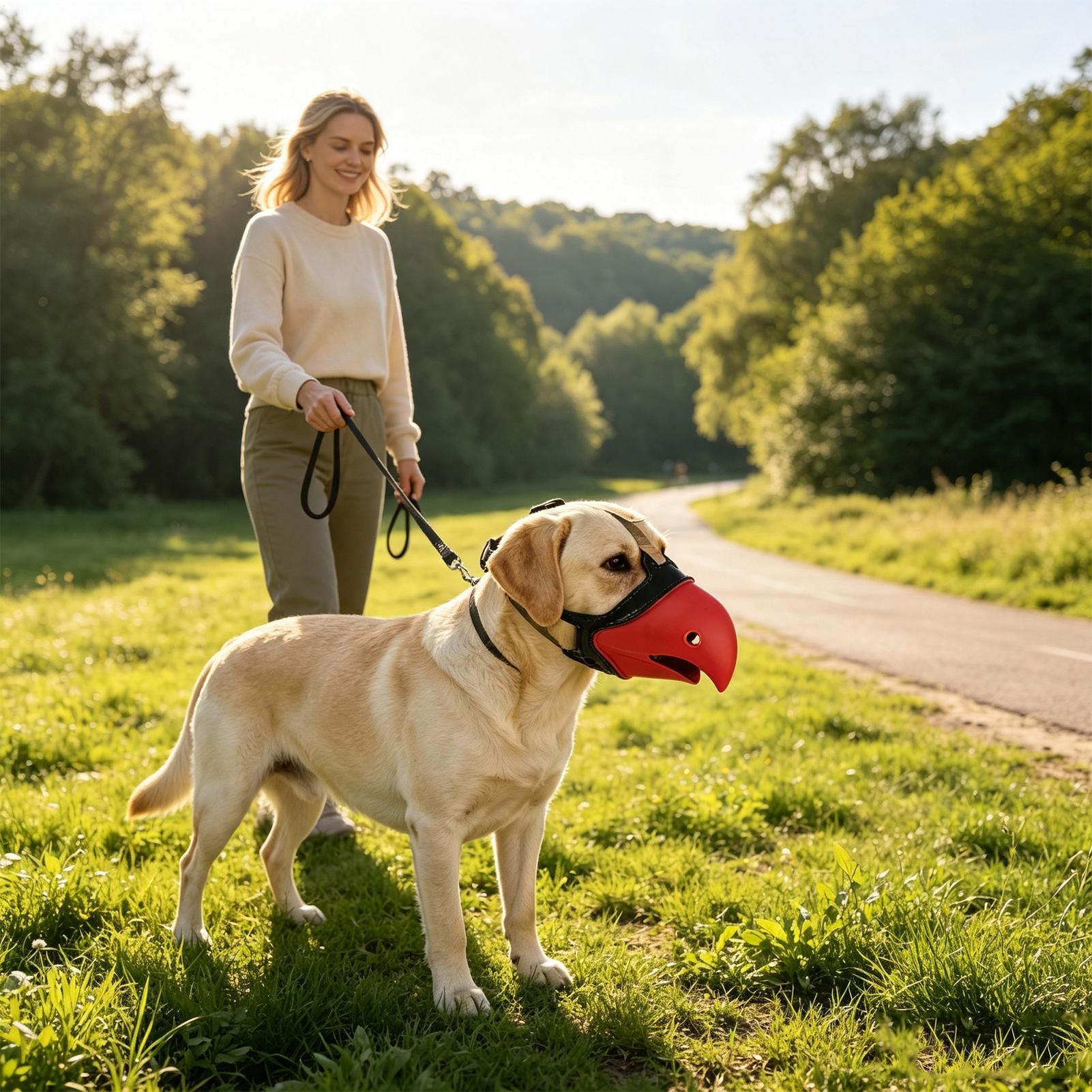 Bozal para perro con forma de  - Dog Muzzle Silicone reseña y precio