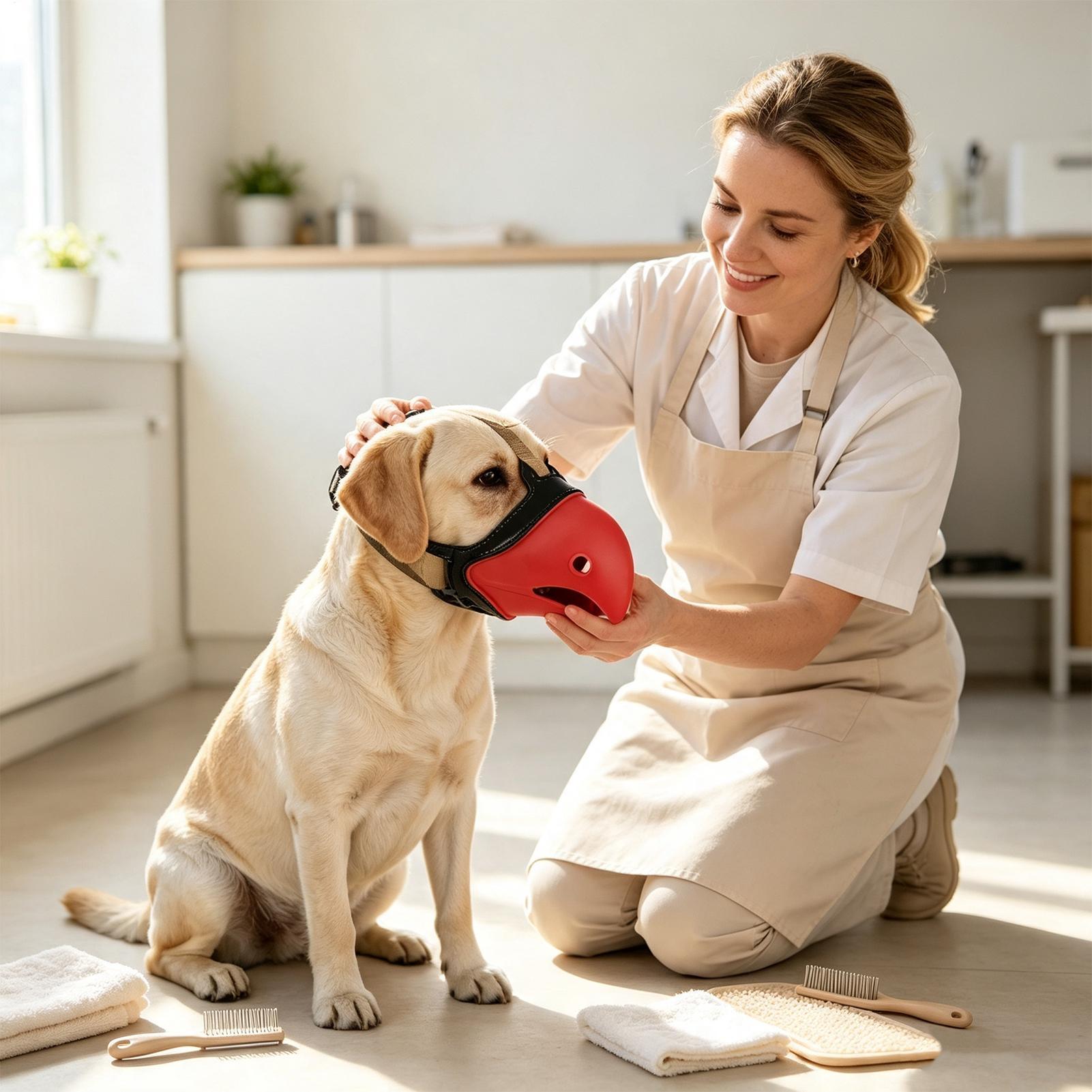 Bozal para perro con forma de  - Dog Muzzle Silicone reseña y precio
